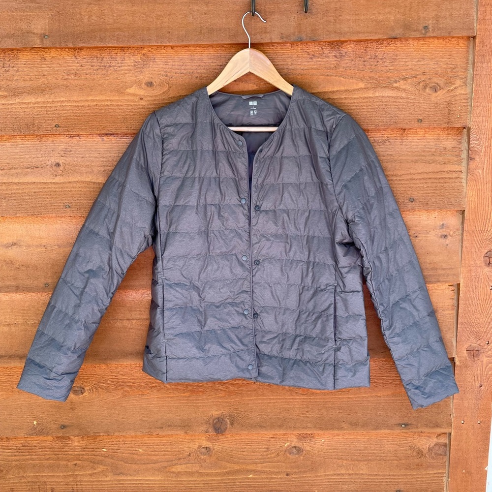 Uniqlo Women’s Light Down Button-Up Compact Jacket